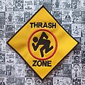 D.R.I. - Patch - Patch - D.R.I. - Thrash Zone - YELLOW / BLACK / RED                             ...