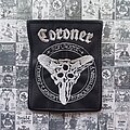 Coroner - Patch - Patch - CORONER - Logo & Symbol - WHITE