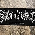 Cradle Of Filth - Patch - Cradle Of Filth logo patch