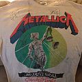 Metallica - TShirt or Longsleeve - And justice for all one of a kind bootleg autographed in 88