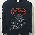 Obituary - TShirt or Longsleeve - Obituary chopped in half longsleeve
