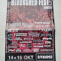 Weekend Nachos - Other Collectable - Weekend Nachos Atari Teenage Riot Bloodshed Fest 2016 flyer