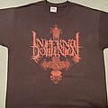 Infernal Dominion - TShirt or Longsleeve - INFERNAL DOMINION deep red logo shirt