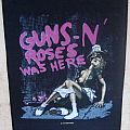 Guns N' Roses - Patch - Guns n' Roses - Was Here - Appetite for Destruction backpatch
