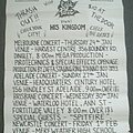 Lightforce - Other Collectable - Lightforce -Australian Tour 1991 poster with Roger Martinez