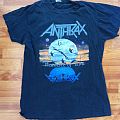 Anthrax - TShirt or Longsleeve - Anthrax shirt - persistence of time tour 1990 L