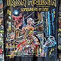 Iron Maiden - Patch - Iron Maiden - "Somewhere in Time" backpatch (orange version)