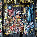 Iron Maiden - Patch - Iron Maiden - "Somewhere in Time" backpatch (orange version)