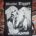Grave Digger - Patch - Grave Digger - "Witch Hunter" woven patch