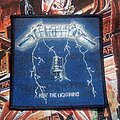 Metallica - Patch - Metallica - "Ride The Lightning" black border woven patch