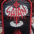 Satan - Patch - Satan - "Into The Fire" woven patch