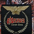 Saxon - Patch - Saxon - "Carpe Diem" woven patch