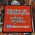 Medieval Steel - Patch - Medieval Steel - "The Warlords of Steel" woven patch