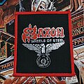 Saxon - Patch - Saxon - "Wheels of Steel" patch