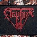 Asphyx - Patch - Asphyx Red Logo woven patch