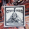 Crucifixion - Patch - Crucifixion - "Take It or Leave It" woven patch