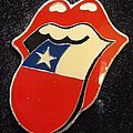 The Rolling Stones - Pin / Badge - The Rolling Stones Chile Pin