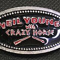 Neil Young - Pin / Badge - Neil Young Crazy Horse Pin