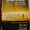 Unearth - Other Collectable - Unearth Live in Hong Kong poster