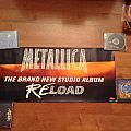 Metallica - Other Collectable - metallica- reload 1997 promo poster