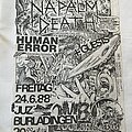 Napalm Death - Other Collectable - Napalm Death 1988 flyer