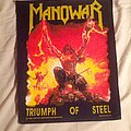 Manowar - Patch - Manowar Triumph of steel backpatch