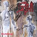 Death - Tape / Vinyl / CD / Recording etc - Death Human LP 1991 signed by Chuck Schuldiner, Masvidal, DiGiorgio, Reinert &...