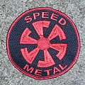 Banzai Records - Patch - SPEED METAL SWIRL  embroidered patch