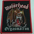 Motörhead - Patch - Motorhead Orgasmatron