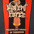 Violent Force - Patch - Violent Force Malevolent Assault of Tomorrow back patch