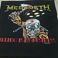 Megadeth - Patch - Megadeth Killing Is My Business Back Patch