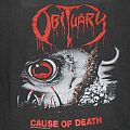 Obituary - TShirt or Longsleeve - Obituary- Cause Of Death Noerican Tour  Shortsleeve 1990-  Original Blue Grape...