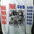 Napalm Death // S.O.B - TShirt or Longsleeve - Napalm Death // S.O.B UK & European Tour June ‘89