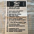 Tko - Other Collectable - TKO setlist (Legions of Metal)