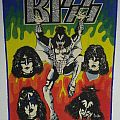 Kiss - Patch - Newest backpatch from ths UK with blue border