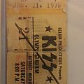 Kiss - Other Collectable - Used ticket stub from the 1978 tour in Detroit,Michigan