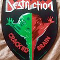 Destruction - Patch - Destruction cracked brain back patch