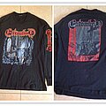 Entombed - TShirt or Longsleeve - ENTOMBED lhp with tour dates on the sleeve