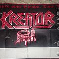 Kreator - Other Collectable - kreator + death tour poster 1990
