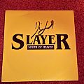 Slayer - Other Collectable - slayer south of heaven spanish promo single  7 inch signed