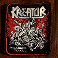 Kreator - Patch - Kreator Rubber Patch