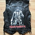 Iron Maiden - Battle Jacket - Iron Maiden Leather Vest hand paintetd
