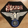 Saxon - Patch - Saxon  - Wheels of Steel - rubber Patch