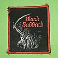 Black Sabbath - Patch - Black Sabbath  - Paranoid Red Border Patch