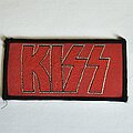 Kiss - Patch - Kiss  - Embroided Silver Logo Patch