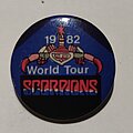 Scorpions - Pin / Badge - Scorpions - World Tour 1982 25mm Pin