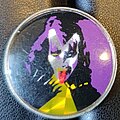 Kiss - Pin / Badge - Kiss prismatic metal/glass pin