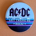 AC/DC - Pin / Badge - AC/DC  - Let There Be Rock 25mm Prismatic Pin