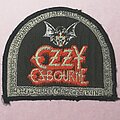 Ozzy Osbourne - Patch - Ozzy Osbourne  - Speak of the Devil (Worn Patch) Glitter/Silver