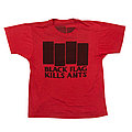 Black Flag - TShirt or Longsleeve - Early 80’s black flag kills ants (referring to adam and the ants)